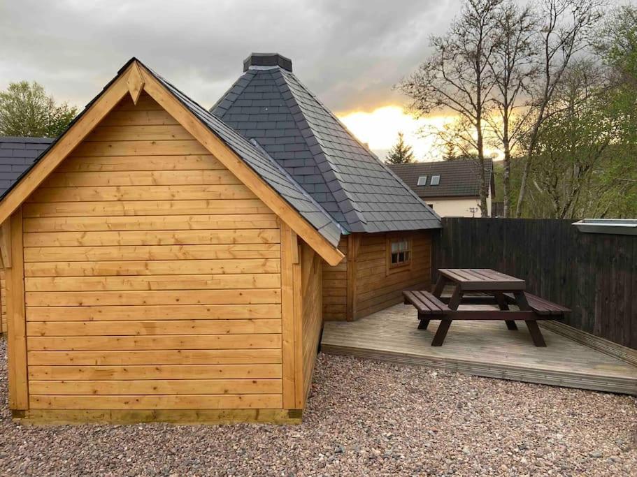 High Quality Cabin With Views Of Ben Nevis Banavie Exterior photo